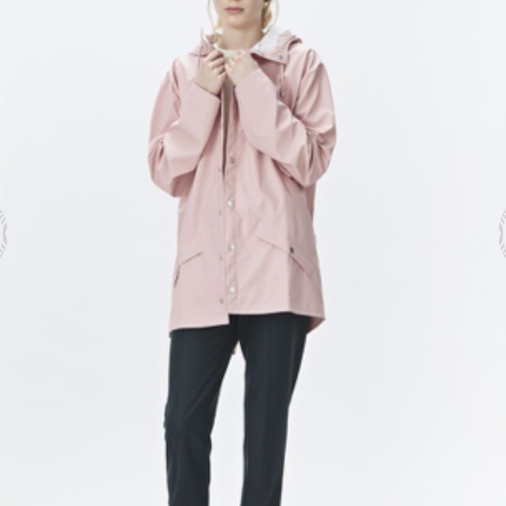 Rains Pink Raincoat